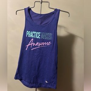 Reebok racer back tank size XL kids (14-16)